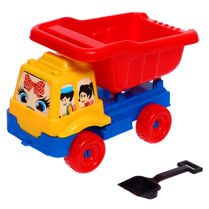 Игрушка Granite truck «Авто грузовик», с совком и грабелькой, цвета МИКС - Фото 1