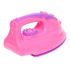 Игровой набор «Гладильный большой», с утюгом и вешалкой - фото 24609276