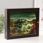 Ключница "Берег" 24Х29 см венге - фото 22037776