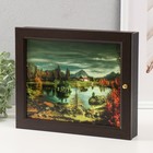 Ключница "Берег" 24Х29 см венге - фото 22037777