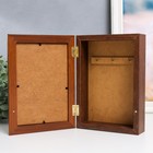 Ключница "Адмирал" орех 15х21 см - фото 22037800