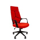 Кресло офисное "Chairman" 525 ткань, красное - Фото 2