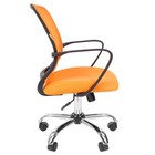 Кресло офисное "Chairman" 698 TW-66 хром, оранжевое - Фото 2