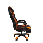 Кресло игровое "Chairman game" 35 ткань, черно-оранжевое - Фото 3