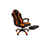 Кресло игровое "Chairman game" 35 ткань, черно-оранжевое - Фото 4