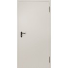 Дверь противопожарная металлическая «ДП-1-60», 2050×950 мм, левая, цвет светло - серый - Фото 1