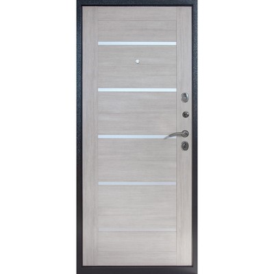 Дверь входная в квартиру «Титан» 5С, 2050×860 мм, правая, цвет графит