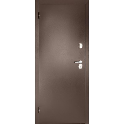 Дверь входная «Норд», 2050×980 мм, правая, цвет лиственница антик медь