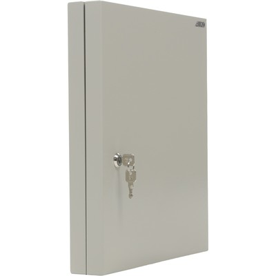 Шкаф для ключей KEY - 60, с брелоками, 400×355×59 мм, цвет серый