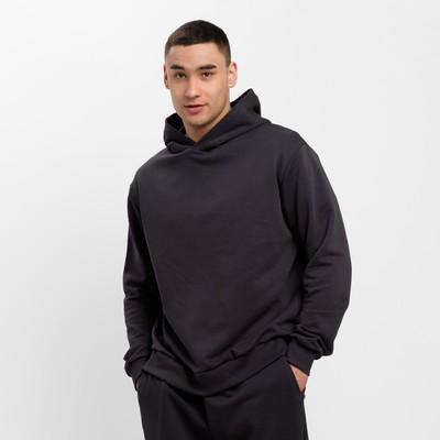 Толстовка мужская MINAKU: Casual Collection цвет графит, р-р 58