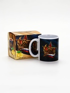 Подарочный набор «23 февраля», чай чёрный со вкусом лимона 50 г, кружка 300 мл.  (артикул 9323506)  большой выбор товаров оптом и в розницу по низким ценам с доставкой