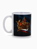 Подарочный набор «23 февраля», чай чёрный со вкусом лимона 50 г, кружка 300 мл. - Фото 3