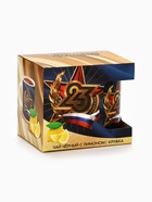 Подарочный набор «23 февраля», чай чёрный со вкусом лимона 50 г, кружка 300 мл. - Фото 9