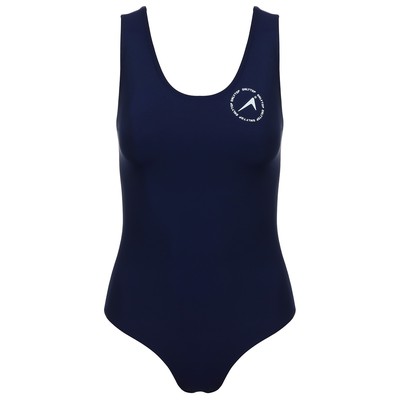 Купальник слитный ONLYTOP, спортивный, р. 40, цвет синий