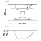 Комплект мебели для ванной Домино Optima Elen 65, без ящика, глянец - Фото 6