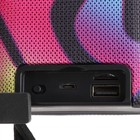 Портативная колонка Perfeo BANG PF_D0043, 5 Вт, 1200 мАч, microSD, USB, AUX, FM, граффити - фото 51324996
