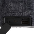 Портативная колонка Perfeo BANG PF_D0045, 5 Вт, 1200 мАч, microSD, USB, AUX, FM, черная 9501986 - фото 14154097