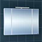 Зеркало-шкаф СаНта «Стандарт 100», трельяж фацет, со светом - фото 295705733