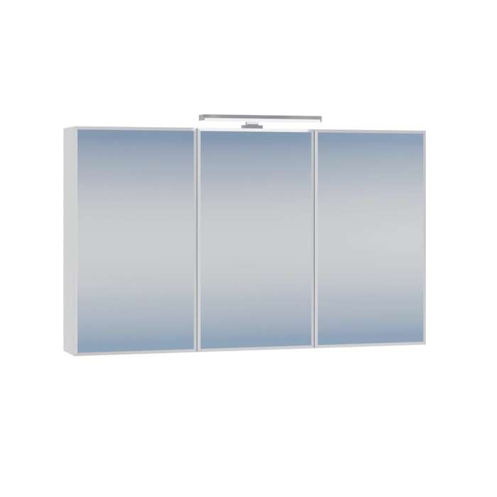 Зеркало-шкаф СаНта «Стандарт 120», трельяж, со светом - Фото 1