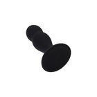 Анальная втулка Erotist Hidro M, силикон, цвет чёрный, 10,5 см - Фото 3