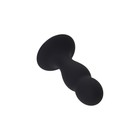 Анальная втулка Erotist Hidro M, силикон, цвет чёрный, 10,5 см - Фото 4