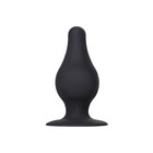 Анальная втулка Erotist Spade L, сайлекспан, цвет чёрный, 11 см - Фото 2