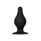 Анальная втулка Erotist Spade M, сайлекспан, цвет чёрный, 10 см - Фото 2