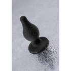 Анальная втулка Erotist Spade M, сайлекспан, цвет чёрный, 10 см - Фото 11