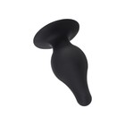 Анальная втулка Erotist Spade M, сайлекспан, цвет чёрный, 10 см - Фото 5