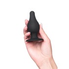 Анальная втулка Erotist Spade M, сайлекспан, цвет чёрный, 10 см - Фото 6