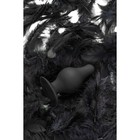Анальная втулка Erotist Spade S, сайлекспан, цвет чёрный, 8 см - Фото 4