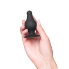 Анальная втулка Erotist Spade S, сайлекспан, цвет чёрный, 8 см - Фото 7