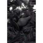 Анальная втулка Erotist Spade XS, сайлекспан, цвет чёрный, 6,5 см - Фото 4