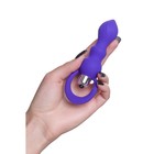 Анальная втулка ToDo by Toyfa Curvy, силикон, фиолетовая, 14 см, Ø 3,2 см - Фото 6
