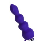 Анальная втулка ToDo by Toyfa Twisty, силикон, фиолетовая, 14 см, Ø 3,2 см - Фото 8
