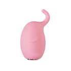 Вибратор «Штучки-дрючки», Mr. Elephant, розовый, силикон, 7,5см - Фото 5