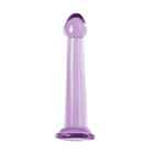 Нереалистичный фаллоимитатор Jelly Dildo M Toyfa Basic, TPE, фиолетовый, 18 см - Фото 2