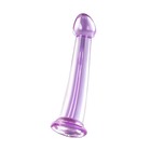 Нереалистичный фаллоимитатор Jelly Dildo M Toyfa Basic, TPE, фиолетовый, 18 см - Фото 4