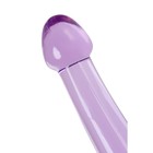 Нереалистичный фаллоимитатор Jelly Dildo M Toyfa Basic, TPE, фиолетовый, 18 см - Фото 8