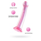 Нереалистичный фаллоимитатор Jelly Dildo XL Toyfa Basic, TPE, Розовый, 22 см - Фото 1