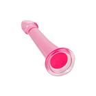 Нереалистичный фаллоимитатор Jelly Dildo XL Toyfa Basic, TPE, Розовый, 22 см - Фото 3