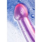 Нереалистичный фаллоимитатор Jelly Dildo XL Toyfa Basic, TPE, Розовый, 22 см - Фото 9