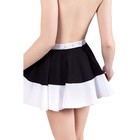 Нижняя часть костюма «Горничная», Pecado BDSM, юбка, черно-белая, 40-42 - Фото 4