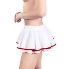 Нижняя часть костюма «Медсестра», Pecado BDSM, юбка, бело-красная, 40-42 - Фото 2