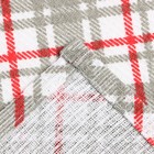 Полотенце 35х60см, цвет серая клетка, вафля, 160гр, 100% хлопок 9458238