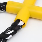 Игрушка канатная "Восьмёрка с леденцом", до 27 см, до 120 г, чёрно-жёлтая серия - фото 24687019