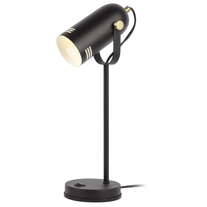 Настольная лампа N-117-Е27-40W-BK черный (12/48) - фото 1926614189