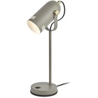 Настольная лампа N-117-Е27-40W-GY серый (12/48) - фото 4297901