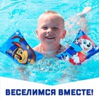 Нарукавники детские для плавания 20×16 см, Щенячий патруль, цвет голубой - фото 7122145