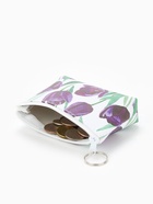 Кошелёк-монетница на молнии 12×2×9 см, с цветочным принтом, МИКС - Фото 7